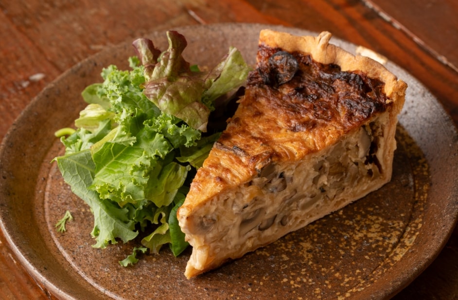 いろいろキノコのキッシュ・ロレーヌ